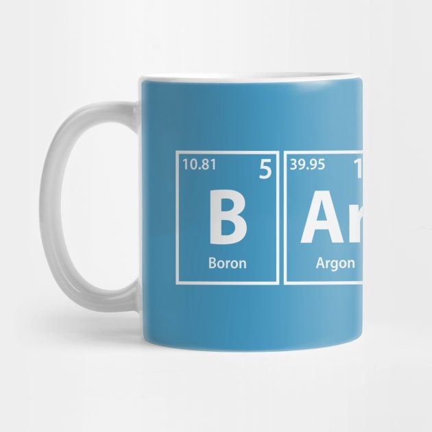 Barney (B-Ar-Ne-Y) Periodic Elements Spelling by cerebrands